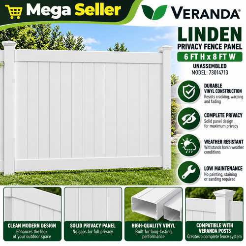 Veranda linden x 8 - veranda, h