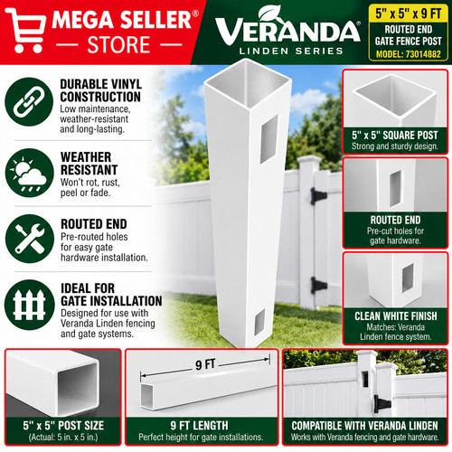 Veranda linden 5x5 - veranda, x